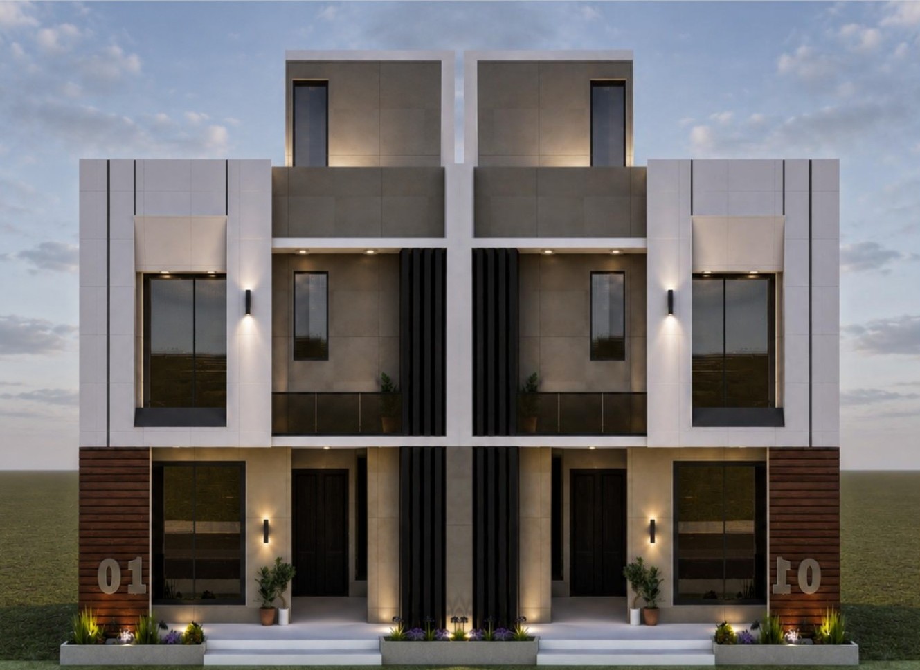3 Marla Homes — front facade